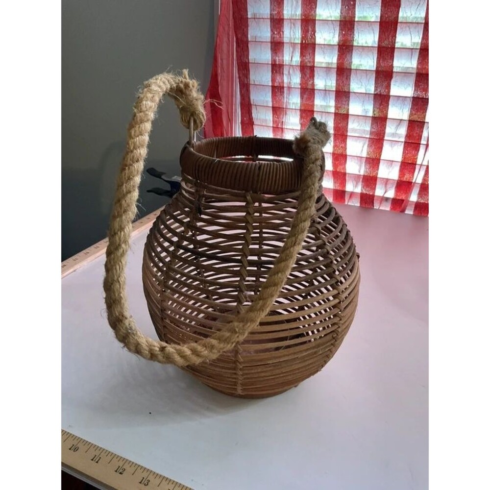 Shelf 2-brown hanging candle holder